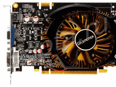 Leadtek GeForce GTS 450 2048Mb