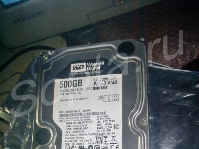 ������ hdd 500 gb. sata-ii. wd caviar black. wd500