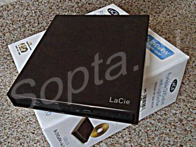 ������� ������ LaCie DVD�RW, LightScribex 