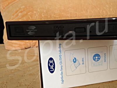 ������� ������ LaCie DVD�RW, LightScribex 