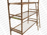 Металлические трехъярусные кровати / Красноярск